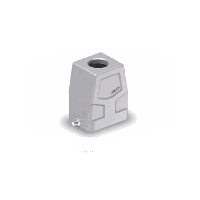 Embase encastrée 6B, Aluminium moulé sous pression, IP67, Sortie basse